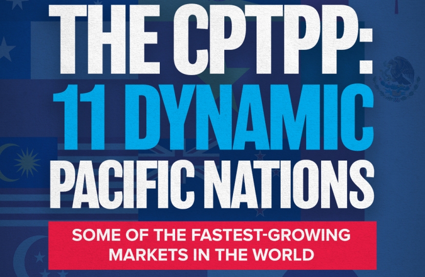 UK has formally applied to join the Comprehensive and Progressive Trans-Pacific Partnership (CPTPP)